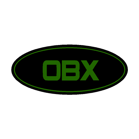 "OBX" Rear Oval Emblem Overlays (Printed Series) - 2021 - 2024 Bronco Outer Banks - Speedlogix