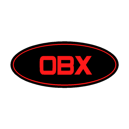 "OBX" Rear Oval Emblem Overlays (Printed Series) - 2021 - 2024 Bronco Outer Banks - Speedlogix