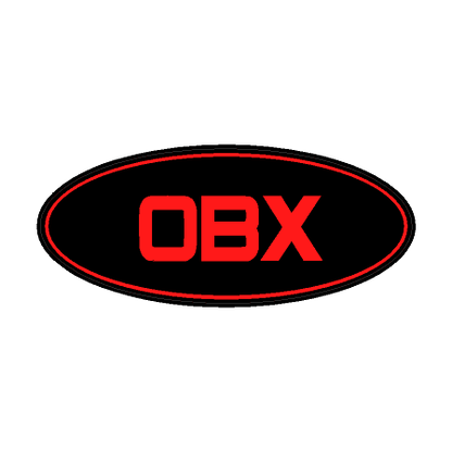 "OBX" Rear Oval Emblem Overlays (Printed Series) - 2021 - 2024 Bronco Outer Banks - Speedlogix
