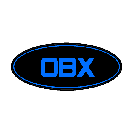 "OBX" Rear Oval Emblem Overlays (Printed Series) - 2021 - 2024 Bronco Outer Banks - Speedlogix