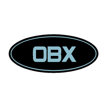 "OBX" Rear Oval Emblem Overlays (Printed Series) - 2021 - 2024 Bronco Outer Banks - Speedlogix