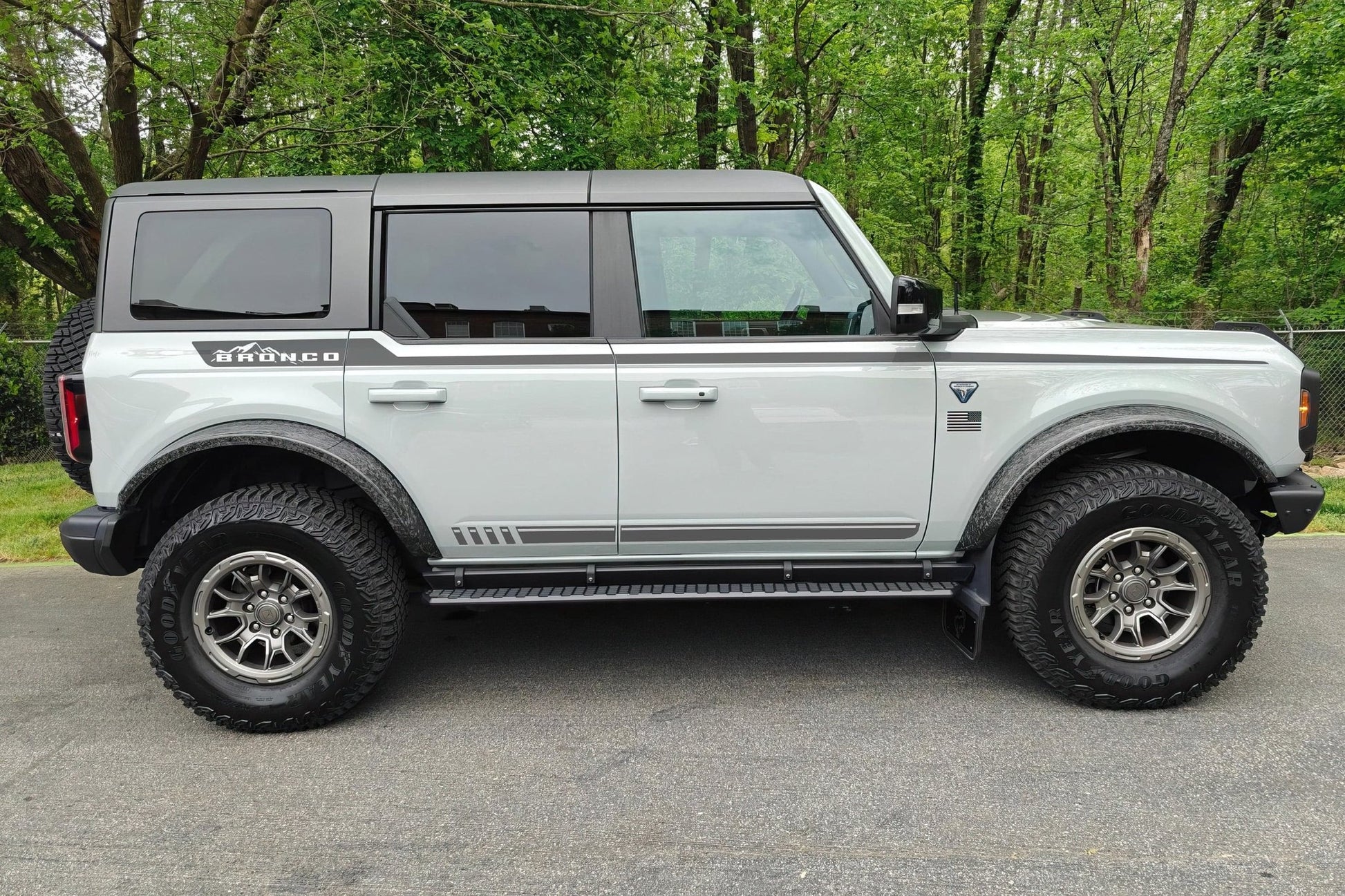 Offroad Overland Bronco Stripes Decal Sticker. 7035 - Speedlogix