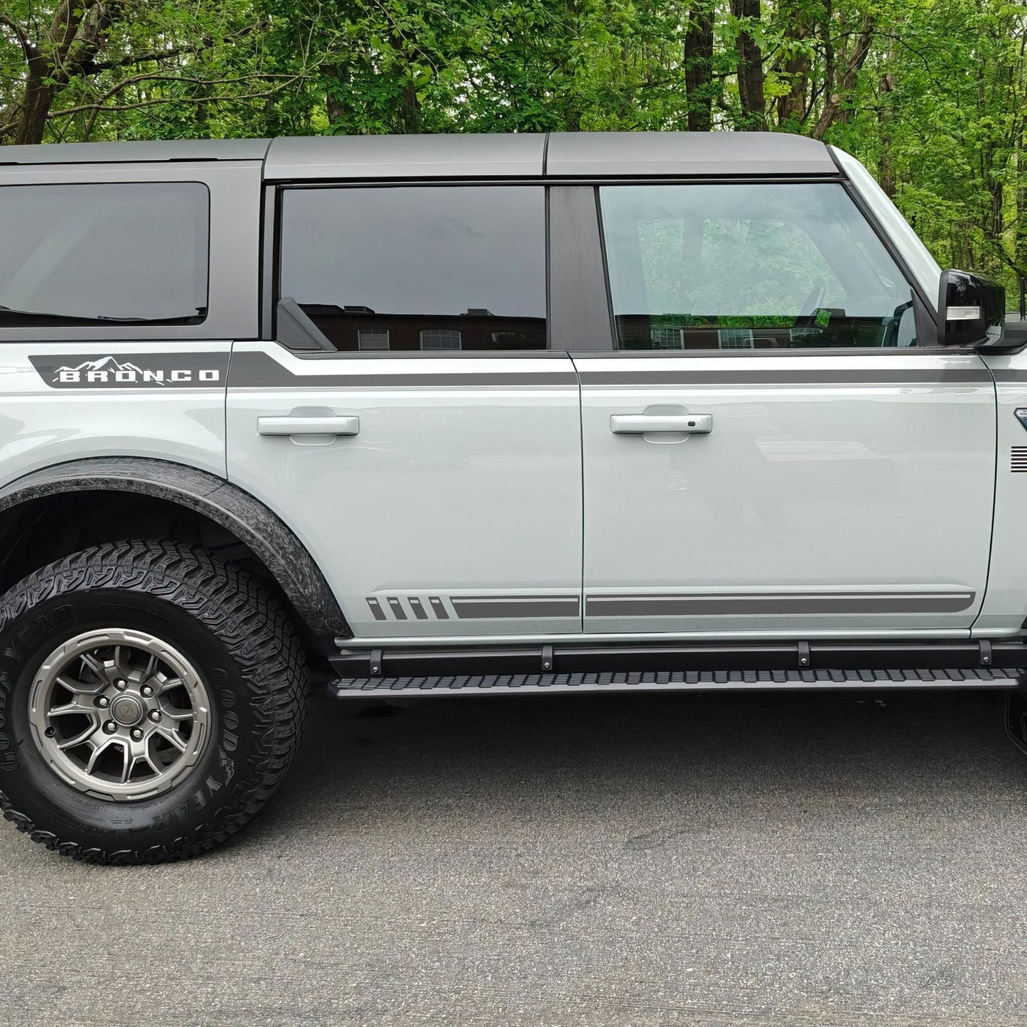 Offroad Overland Bronco Stripes Decal Sticker. 7035 - Speedlogix