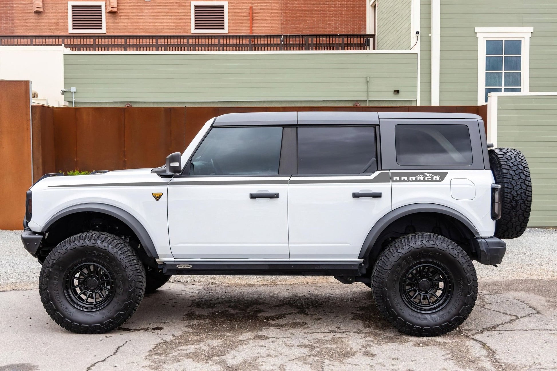 Offroad Overland Bronco Stripes Decal Sticker. 7035 - Speedlogix