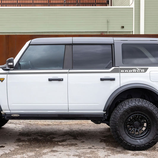 Offroad Overland Bronco Stripes Decal Sticker. 7035 - Speedlogix