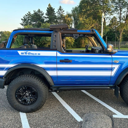 Offroad Overland Bronco Stripes Decal Sticker. 7035 - Speedlogix