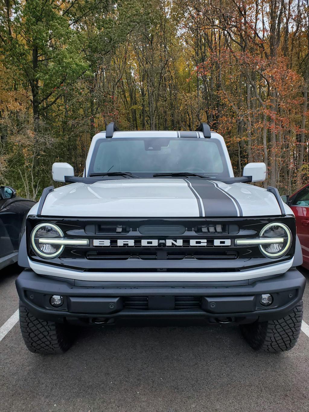 Offset Racing Hood Stripes V1 - 2021+ Bronco - Speedlogix