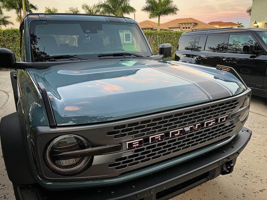 Offset Racing Hood Stripes V1 - 2021+ Bronco - Speedlogix