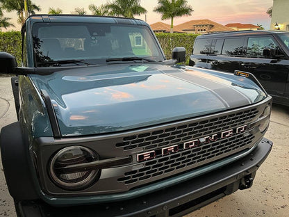 Offset Racing Hood Stripes V1 - 2021+ Bronco - Speedlogix