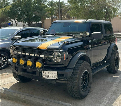 Offset Racing Hood Stripes V1 - 2021+ Bronco - Speedlogix