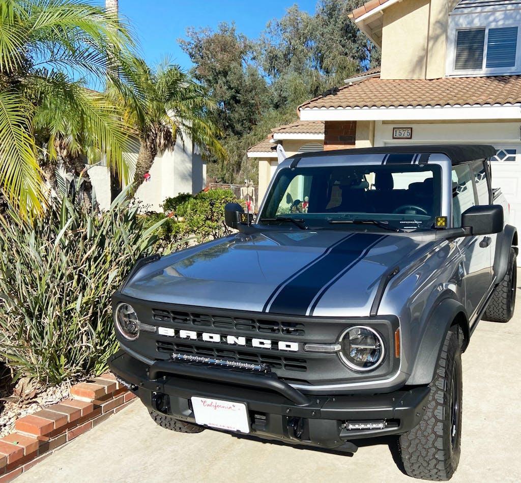 Offset Racing Hood Stripes V1 - 2021+ Bronco - Speedlogix