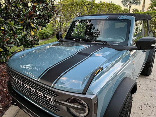 Offset Racing Hood Stripes V1 - 2021+ Bronco