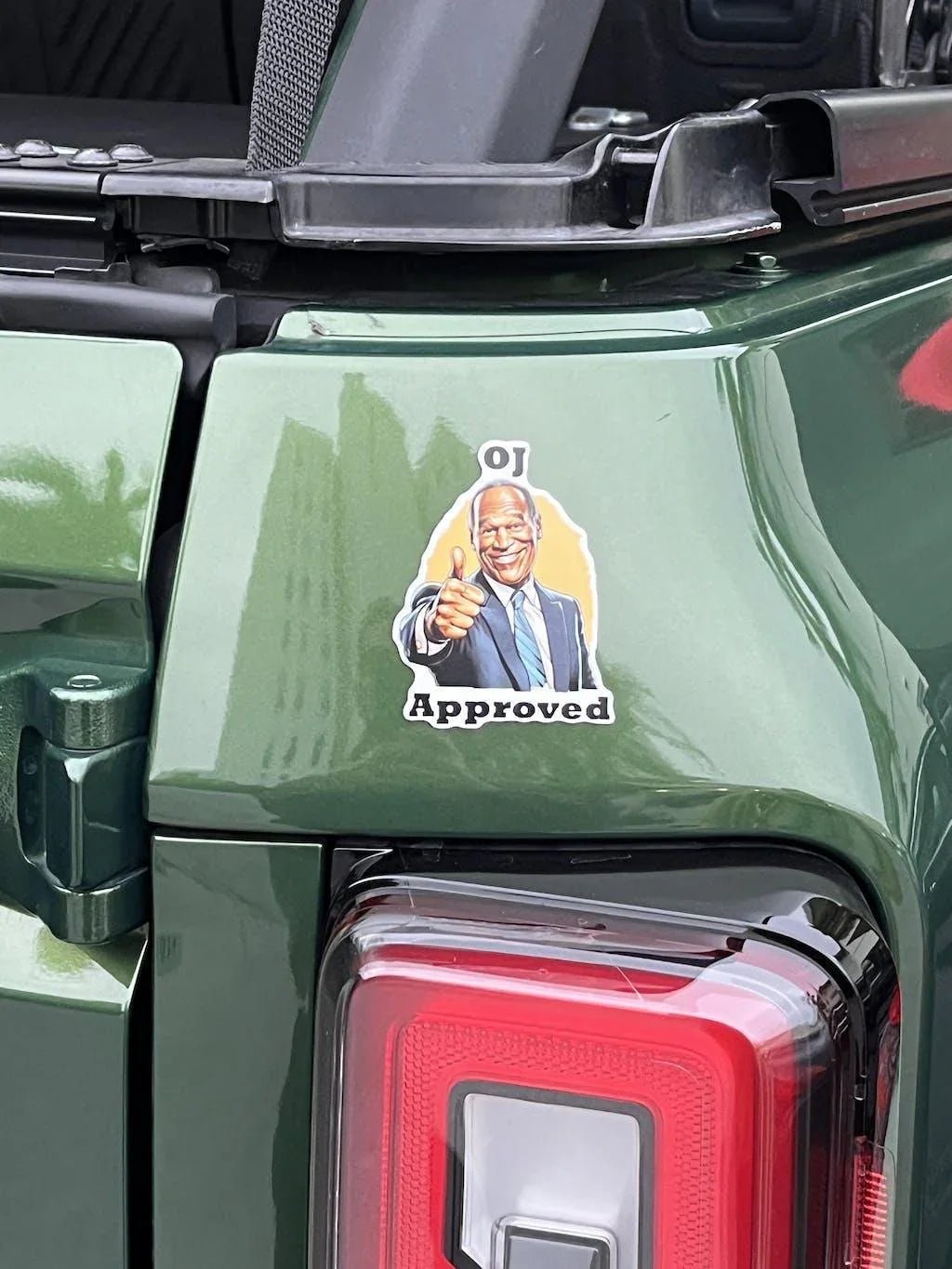 OJ Approved Sticker - 2021+ Bronco - Speedlogix