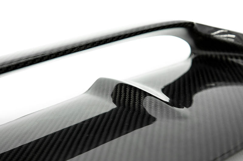 OLM A1 Aggressive Carbon Fiber Full Replacement Hood Scoop - 2015 - 2021 WRX / STI - Speedlogix
