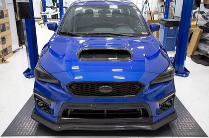 OLM A1 Aggressive Carbon Fiber Full Replacement Hood Scoop - 2015 - 2021 WRX / STI - Speedlogix