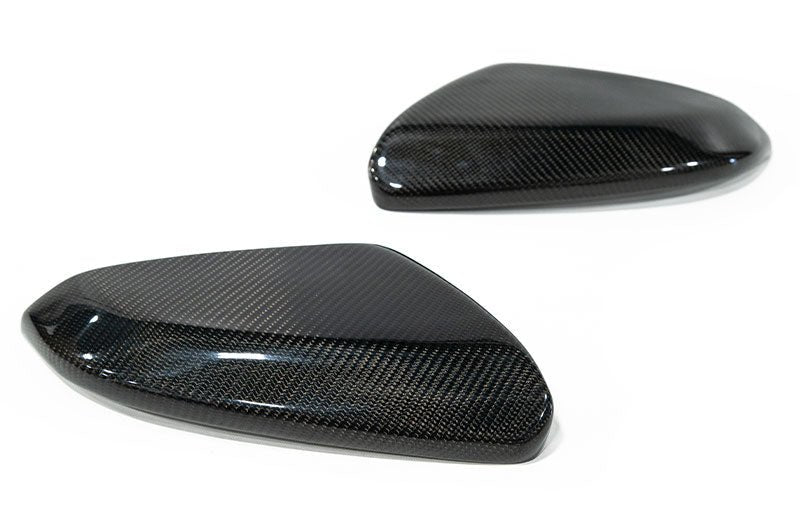 OLM Carbon Fiber Mirror Covers (Gloss Finish) - 2016 - 2021 Honda Civic - Speedlogix