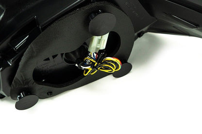 OLM Evolution Tail Lights (Clear Lens, Black Base, Red Bar) - 2015 - 2021 WRX / STI - Speedlogix