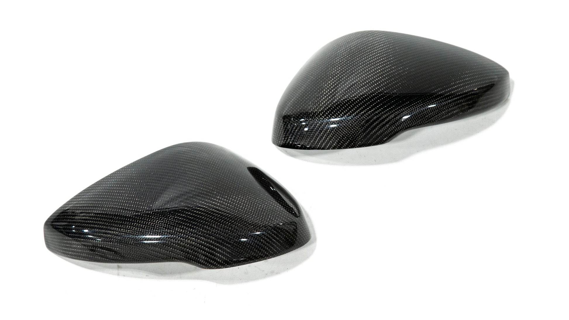 OLM Full Replacement Carbon Fiber Mirror Covers w/Turn Signal - 2022+ Honda Civic / Type R / 2023+ Acura Integra - Speedlogix