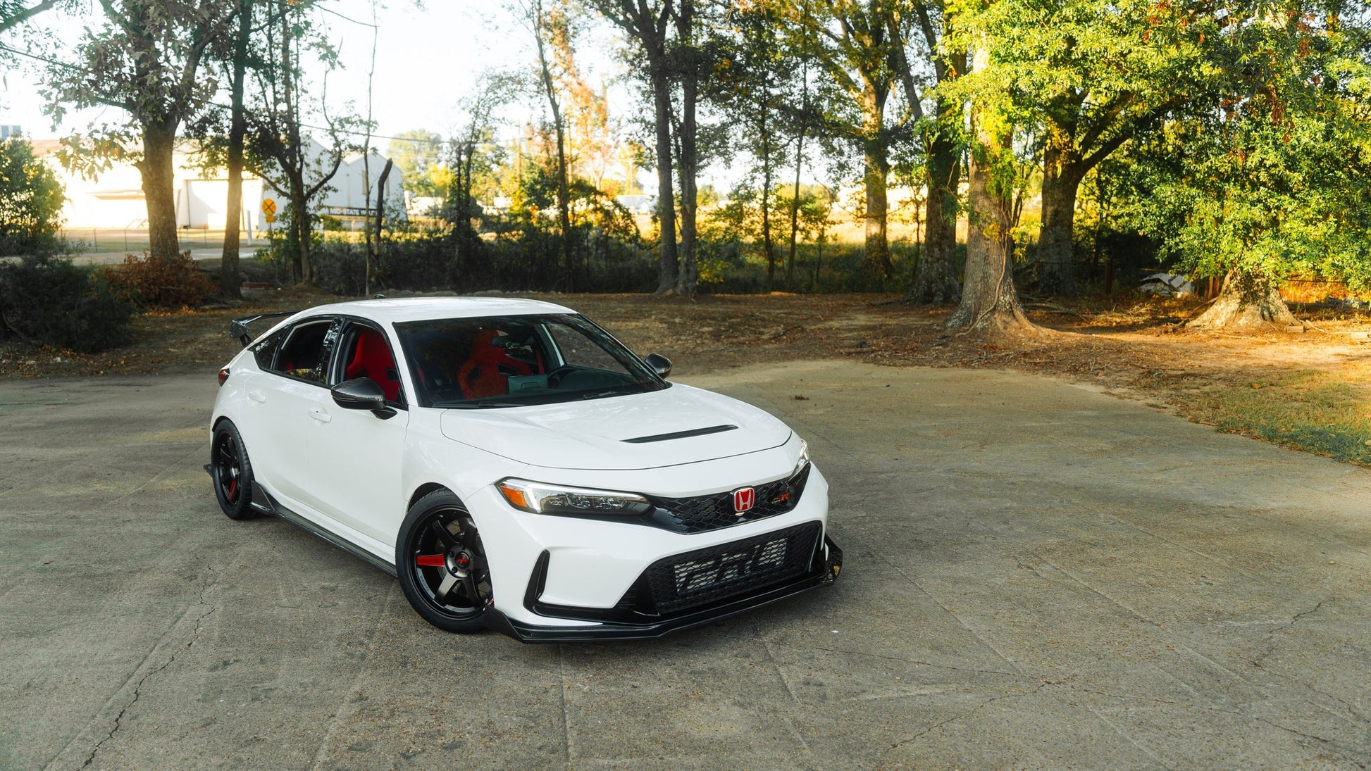 OLM Full Replacement Carbon Fiber Mirror Covers w/Turn Signal - 2022+ Honda Civic / Type R / 2023+ Acura Integra - Speedlogix