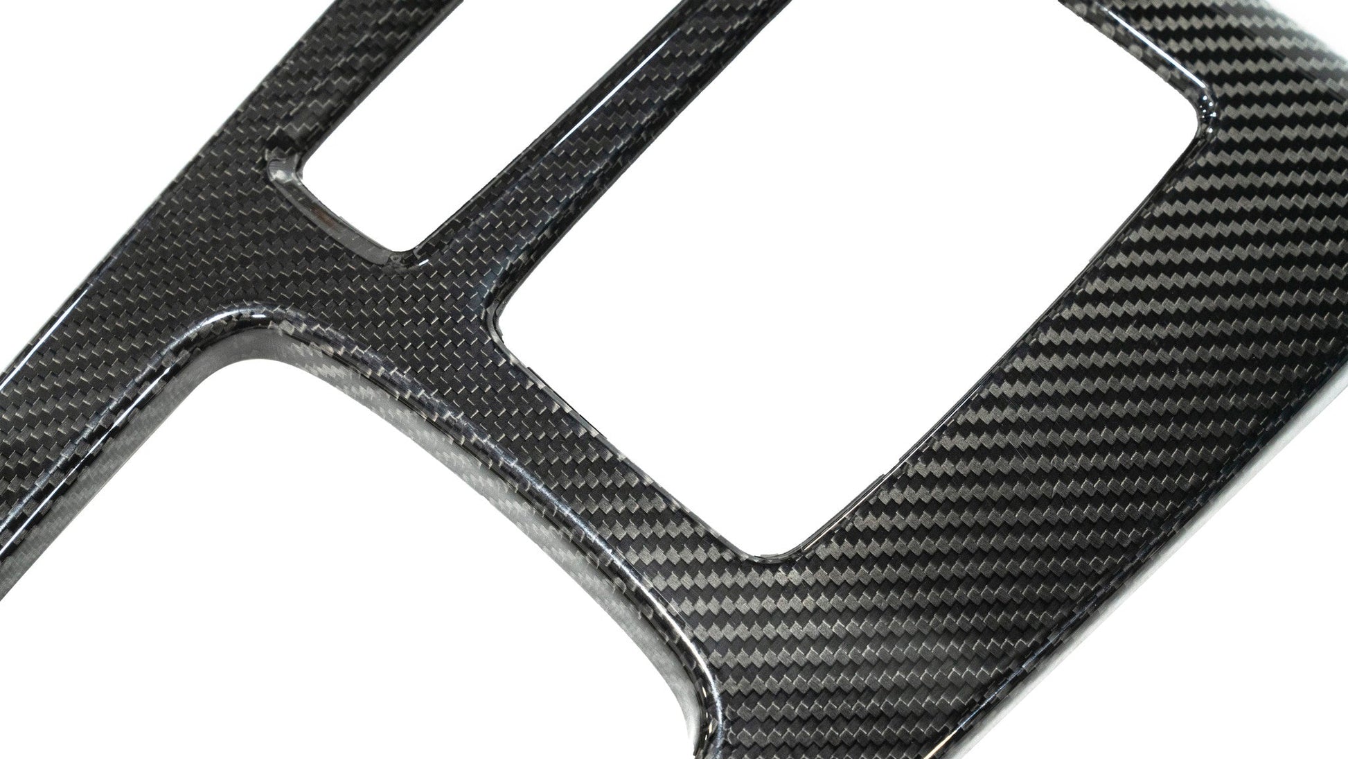 OLM LE Carbon Fiber Shift Panel Cover - 2023+ Honda Civic FL5 Type R - Speedlogix