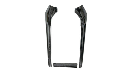 OLM LE Carbon Fiber Shift Panel Side Covers (3pc) - 2023+ Honda Civic FL5 Type R - Speedlogix