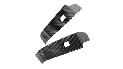 OLM LE Carbon Fiber Window Switch Panel Covers (Set of 4) - 2022+ FL Honda Civic / FL5 Type R - Speedlogix