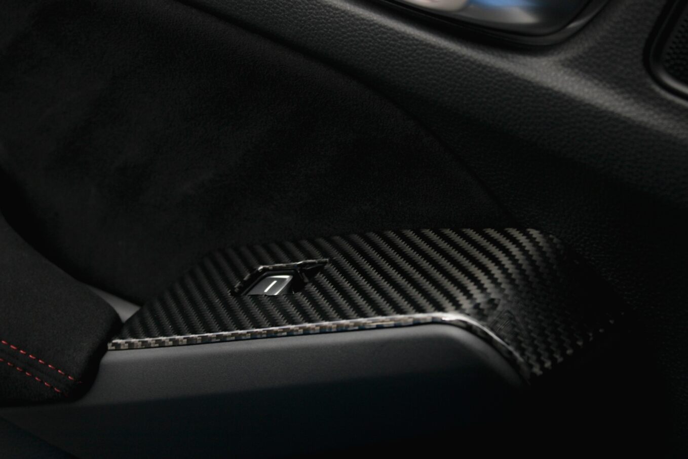 OLM LE Carbon Fiber Window Switch Panel Covers (Set of 4) - 2022+ FL Honda Civic / FL5 Type R - Speedlogix