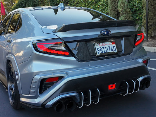 OLM Phantom - Spec LED Taillights (Clear Lens Red Optic) - 2022+ WRX - Speedlogix