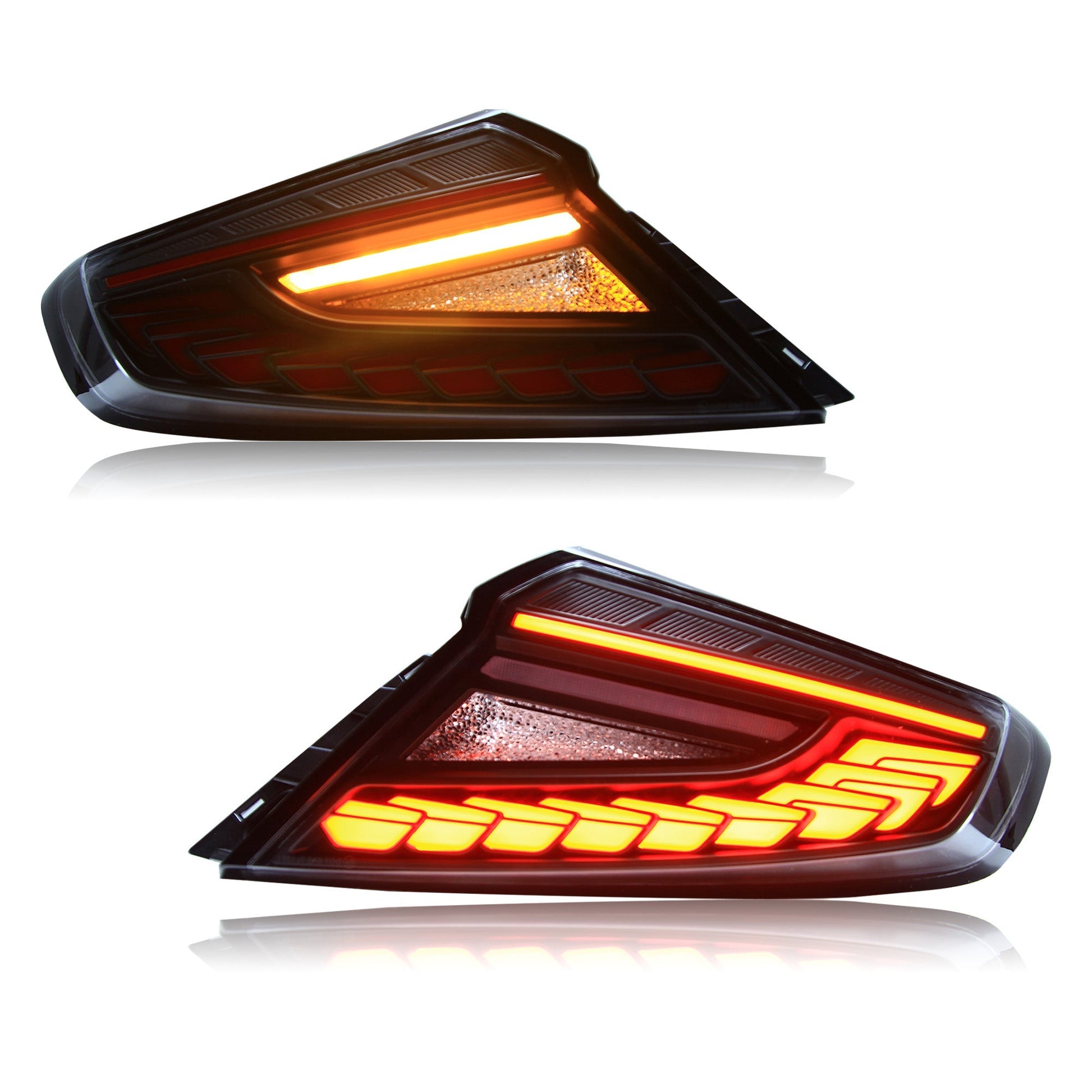 OLM Phantom - Spec LED Taillights (Clear Lens Red Optic) - 2022+ WRX - Speedlogix