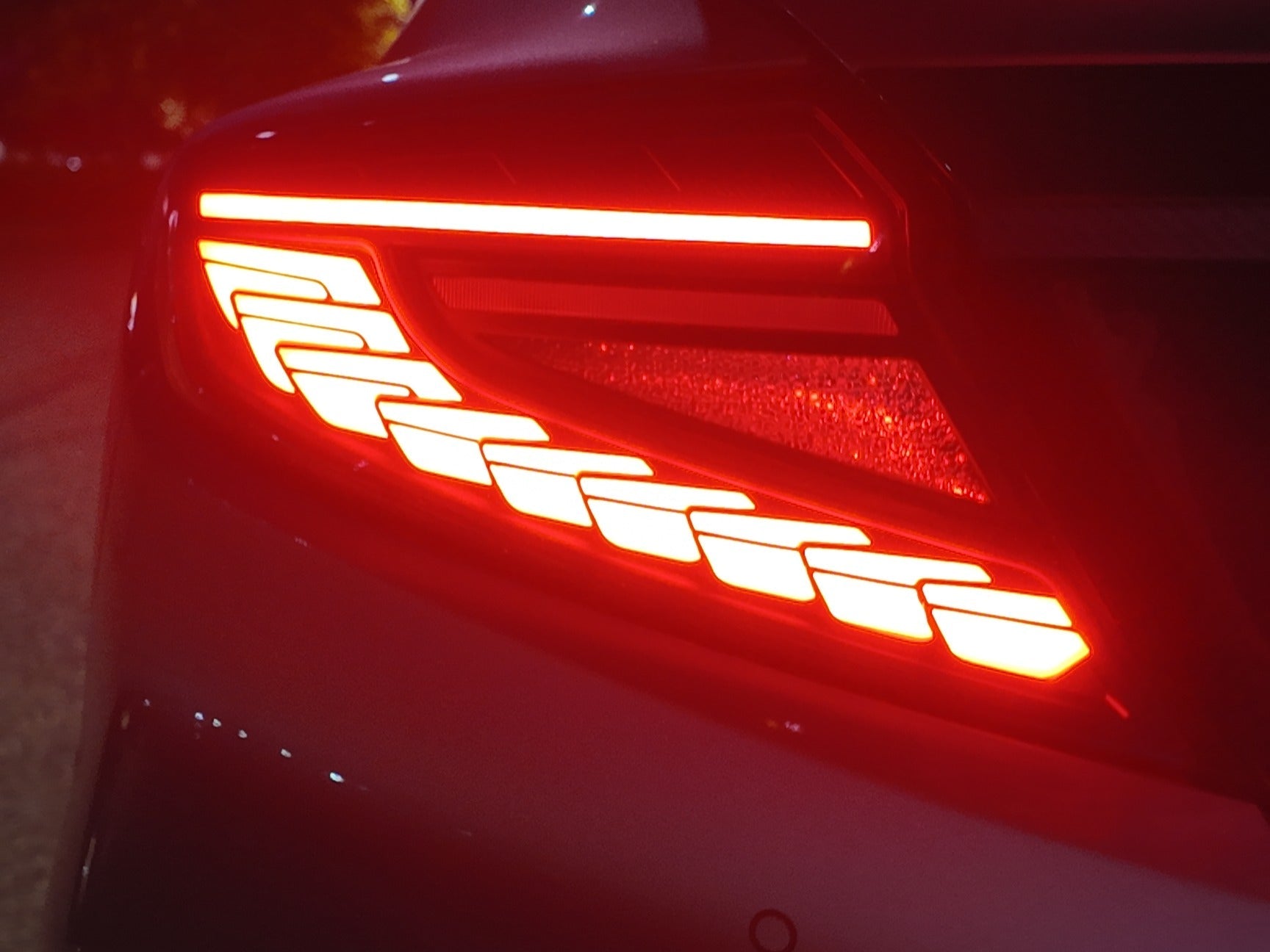 OLM Phantom - Spec LED Taillights (Clear Lens Red Optic) - 2022+ WRX - Speedlogix
