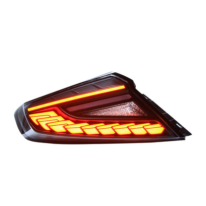 OLM Phantom - Spec LED Taillights (Clear Lens Red Optic) - 2022+ WRX - Speedlogix