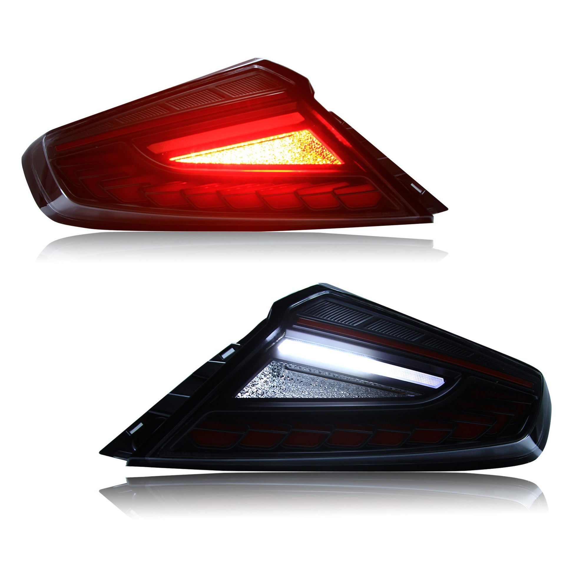 OLM Phantom - Spec LED Taillights (Clear Lens Red Optic) - 2022+ WRX - Speedlogix