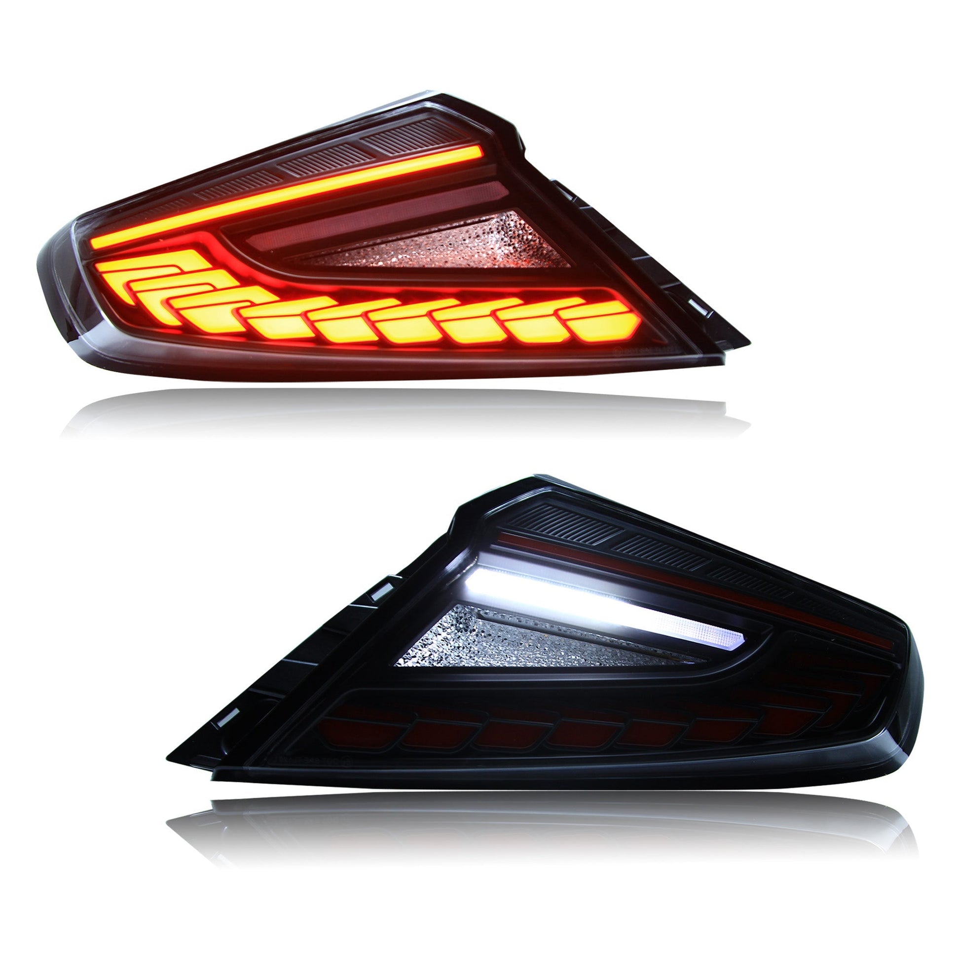 OLM Phantom - Spec LED Taillights (Clear Lens Red Optic) - 2022+ WRX - Speedlogix
