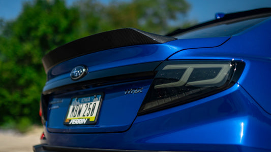 OLM RD3 Style Carbon Fiber Duckbill Spoiler - 2022+ WRX - Speedlogix