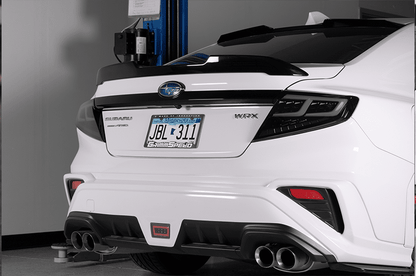 OLM Spec - AR LED Taillights (Smoke Lens/Black Base/White Bar) - 2022+ WRX - Speedlogix