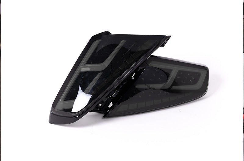 OLM Spec - AR LED Taillights (Smoke Lens/Black Base/White Bar) - 2022+ WRX - Speedlogix