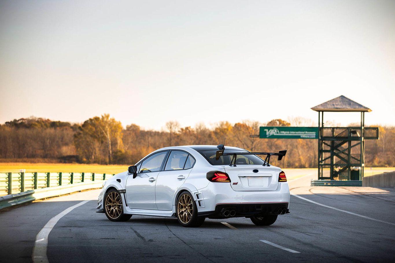 OLM Y - Spec LED Taillights (Clear Lens White Optic) - 2015 - 2021 WRX / STI - Speedlogix