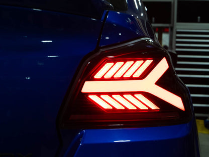 OLM Y - Spec LED Taillights (Smoke Lens White Optic) - 2015 - 2021 WRX / STI - Speedlogix