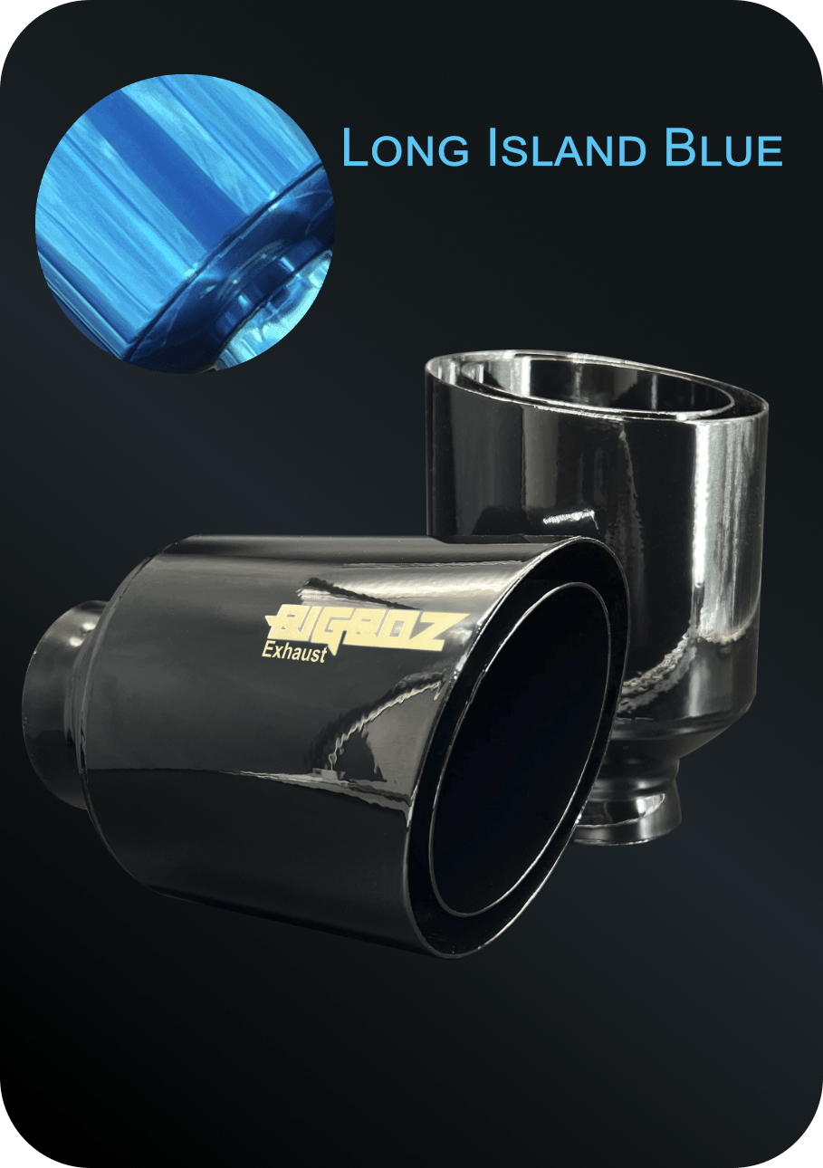 Open Double Wall 5 Inch Tip Set for (2015 - 2023 V8 Dodge Charger) - Speedlogix