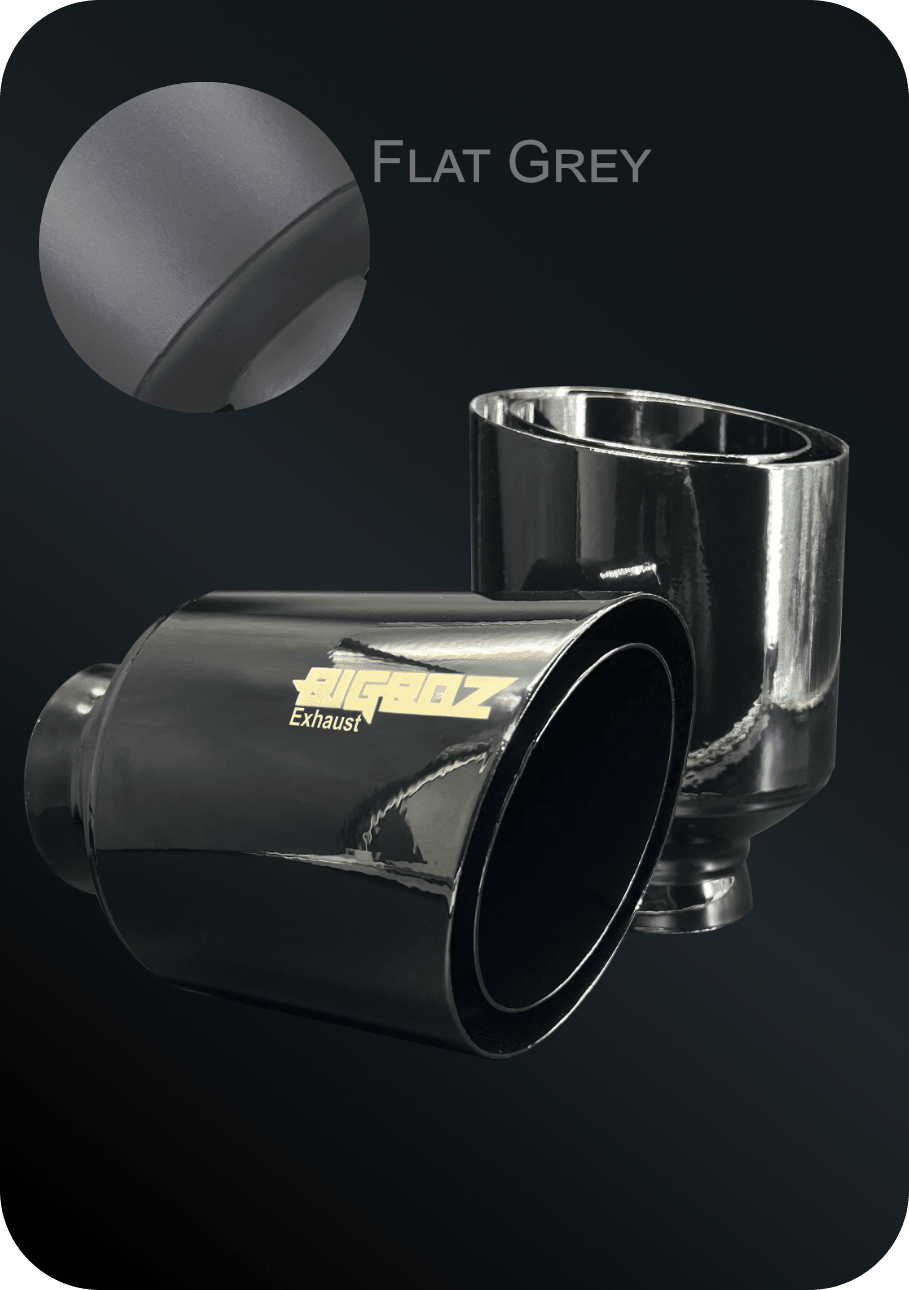 Open Double Wall 5 Inch Tip Set for (2015 - 2023 V8 Dodge Charger) - Speedlogix