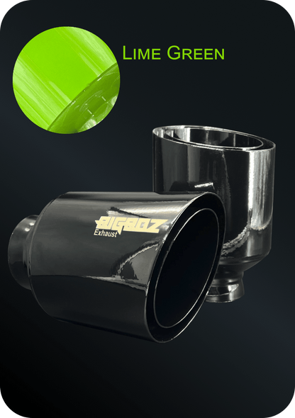 Open Double Wall 5 Inch Tip Set for (2015 - 2023 V8 Dodge Charger) - Speedlogix