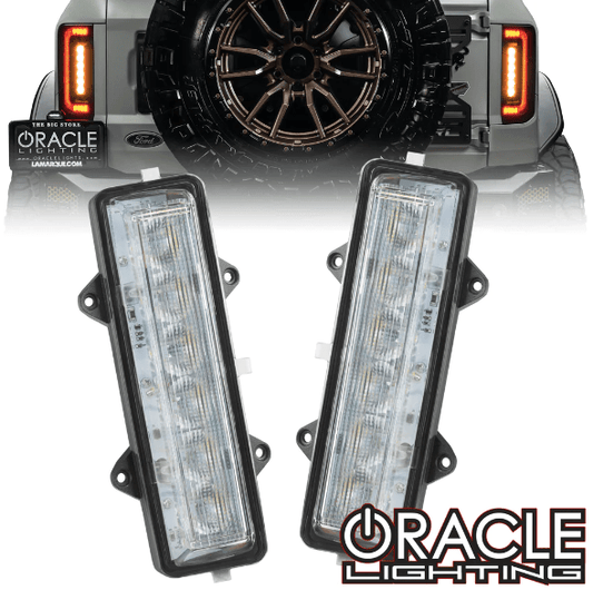 Oracle Dual Function Amber/White Reverse LED Modules 2021 - 2023 Bronco - Speedlogix