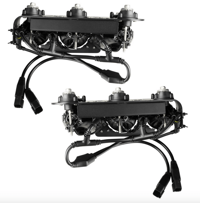 Oracle Laser Auxiliary Light / LED Fog Light Kit 2021 - 2024 Bronco - Speedlogix