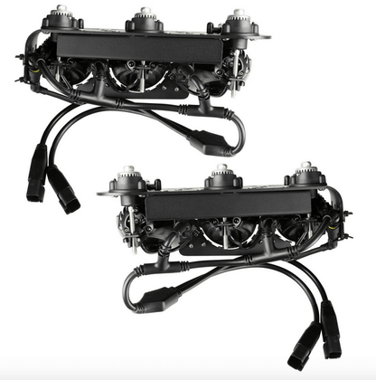 Oracle Laser Auxiliary Light / LED Fog Light Kit 2021 - 2024 Bronco - Speedlogix