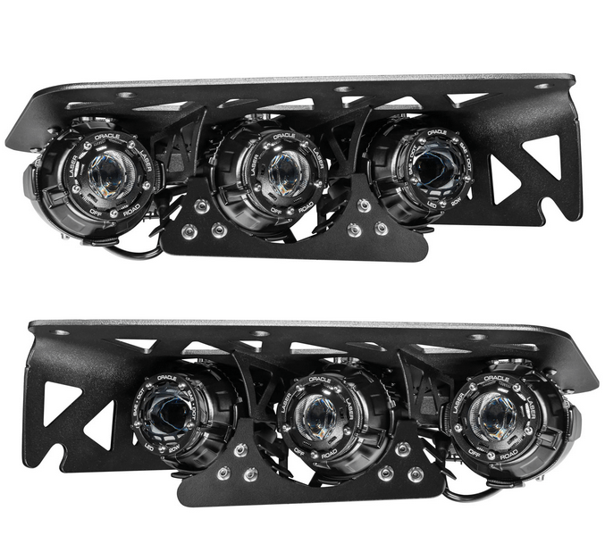 Oracle Laser Auxiliary Light / LED Fog Light Kit 2021 - 2024 Bronco - Speedlogix