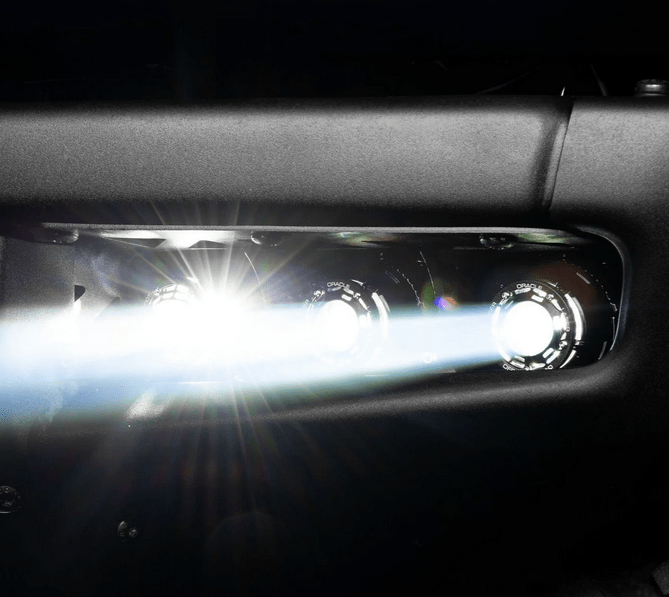 Oracle Laser Auxiliary Light / LED Fog Light Kit 2021 - 2024 Bronco - Speedlogix