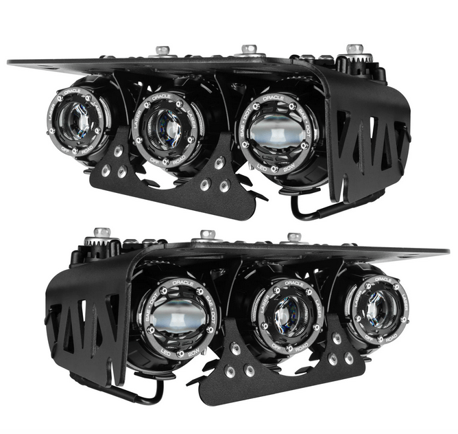 Oracle Laser Auxiliary Light / LED Fog Light Kit 2021 - 2024 Bronco - Speedlogix