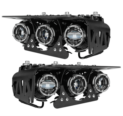 Oracle Laser Auxiliary Light / LED Fog Light Kit 2021 - 2024 Bronco - Speedlogix