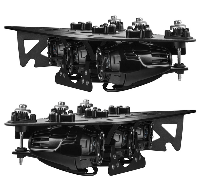 Oracle Laser Auxiliary Light / LED Fog Light Kit 2021 - 2024 Bronco - Speedlogix