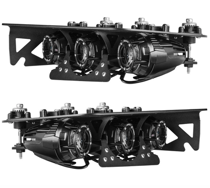 Oracle Laser Auxiliary Light / LED Fog Light Kit 2021 - 2024 Bronco - Speedlogix